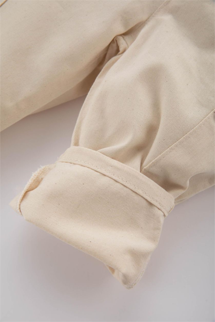 BÉBÉ GARÇON Beige Pantalon Jean coupe régulière Pour Bébé Garçon