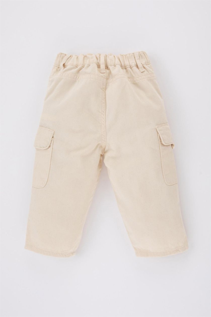 BÉBÉ GARÇON Beige Pantalon Jean coupe régulière Pour Bébé Garçon