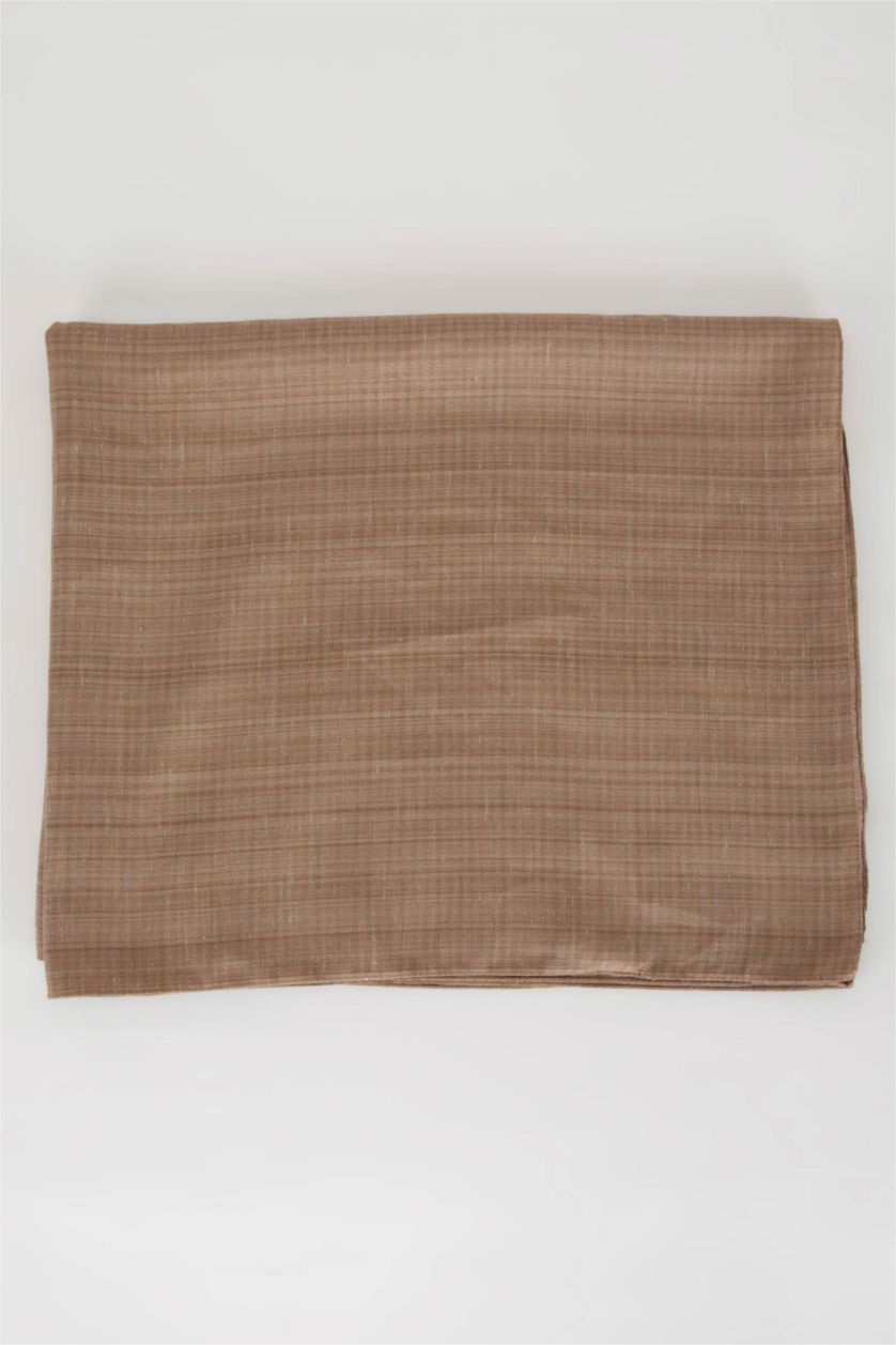 WOMAN Light Brown Woman Hijab Shawl