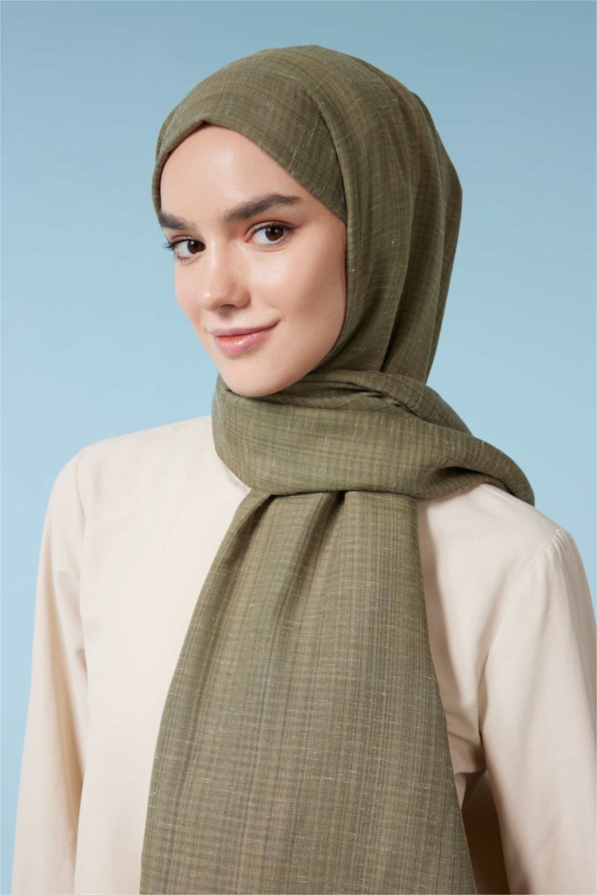 WOMAN Khaki Women Shawl
