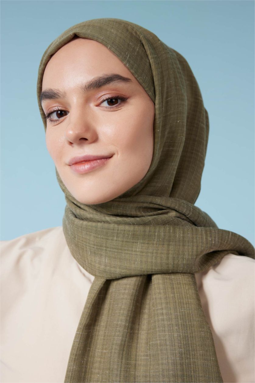 WOMAN Khaki Women Shawl