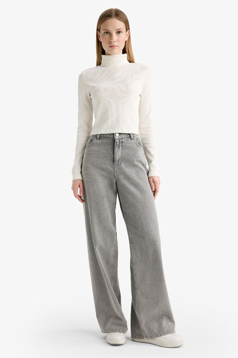 Женщины Кремовый Футболка с длинным рукавом, Coool