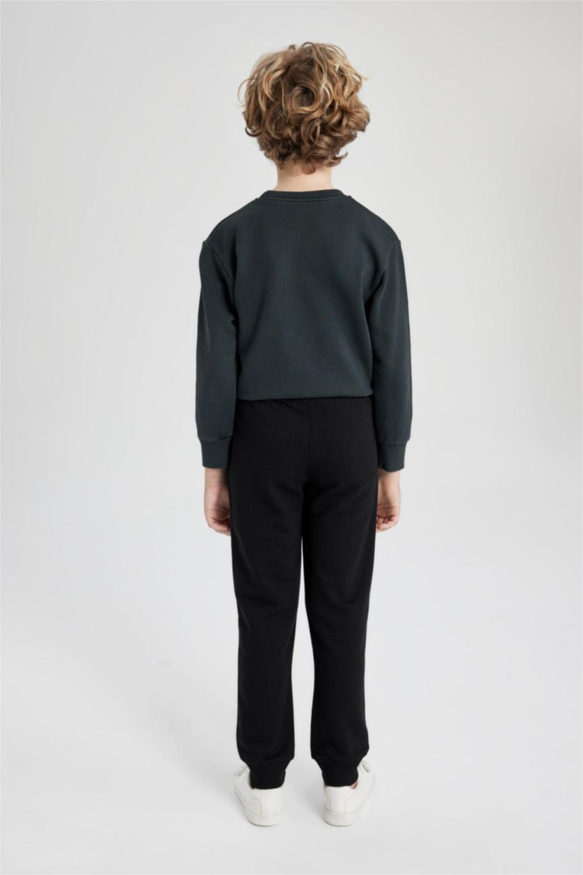 Erkek Çocuk - Genç Erkek Siyah Erkek Çocuk NBA Los Angeles Lakers Baskılı Eşofman Altı