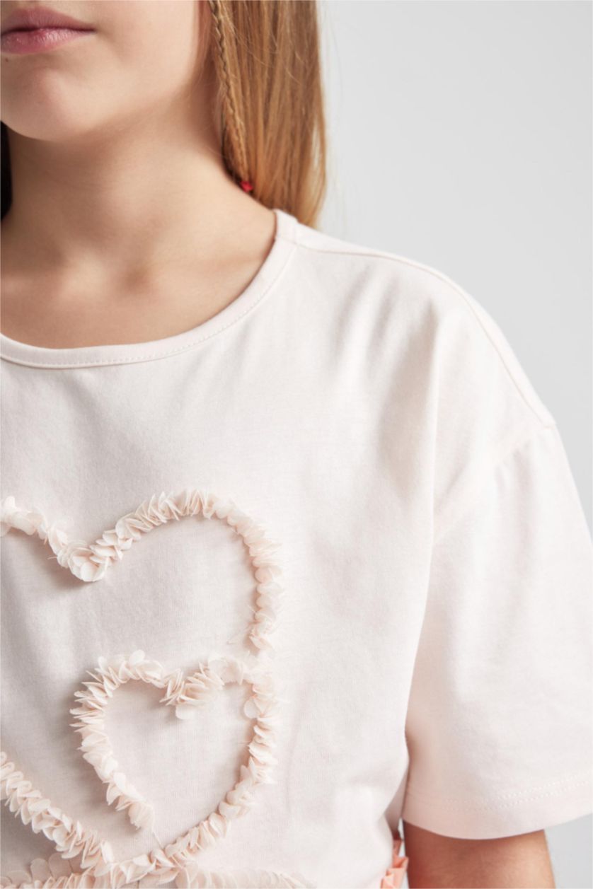 بنات زهري فاتح تي شيرت بناتي نص ردن قصة عادية