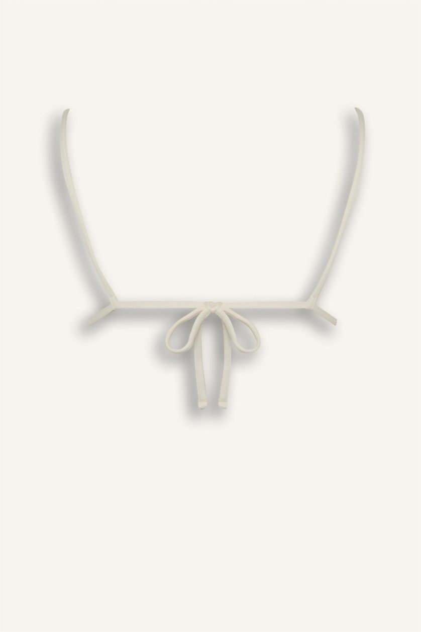 Әйелдерге экру Regular Fit кестелі ришелье бикини үсті