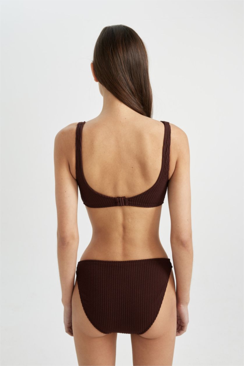 WOMAN Brown Regular Fit Bikini Bottom