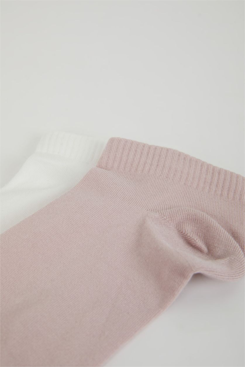 Женщины Розовый Носки из бамбука для женщин, 2 пары