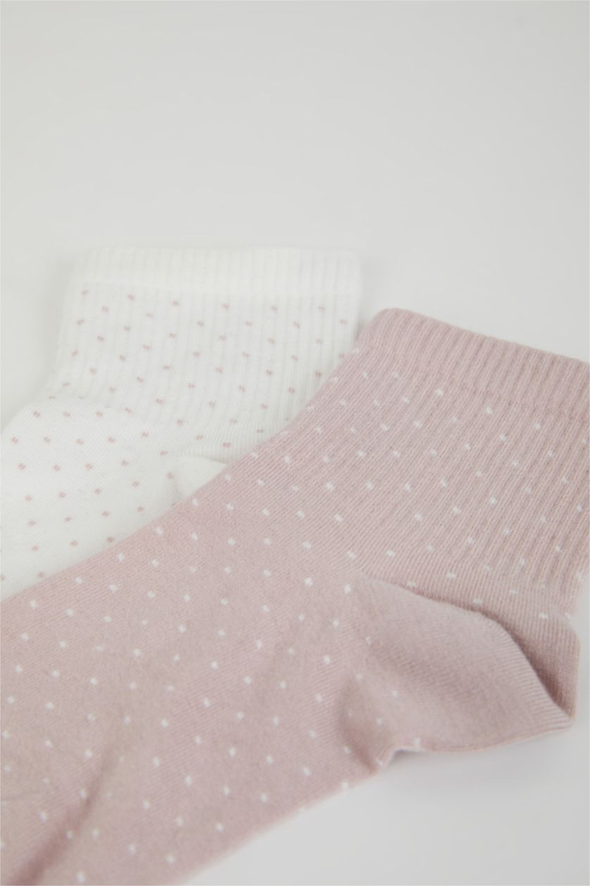 Kadın Karma Kadın 2'li Bambu Soket Çorap