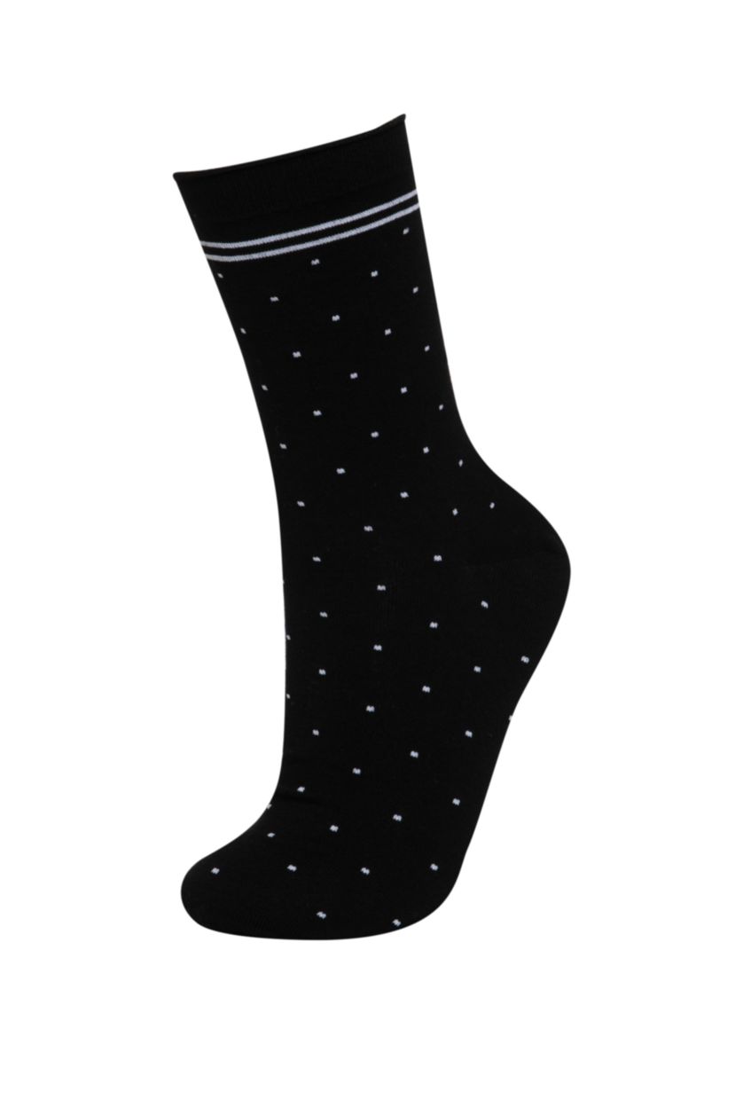WOMAN White 2 piece Bamboo Long sock