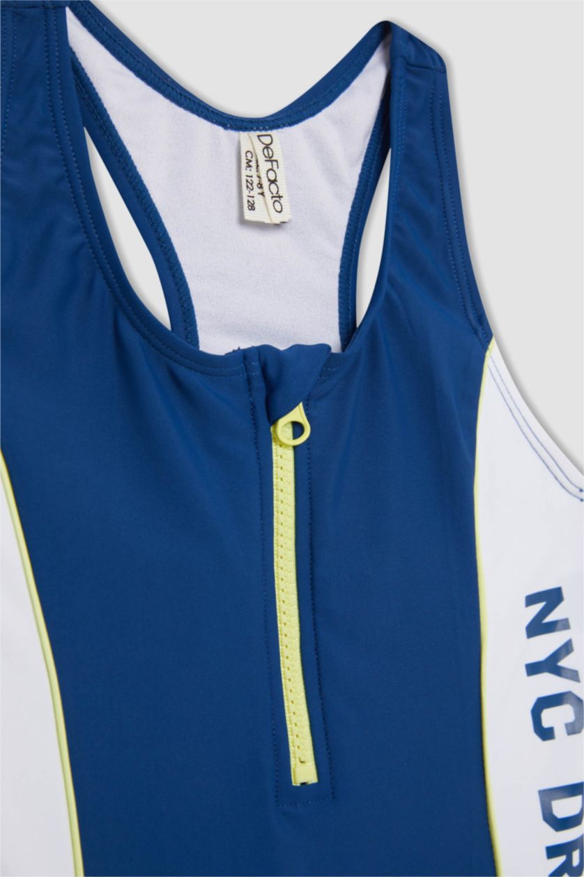 FILLES Indigo Maillot de bain imprimé pour Fille