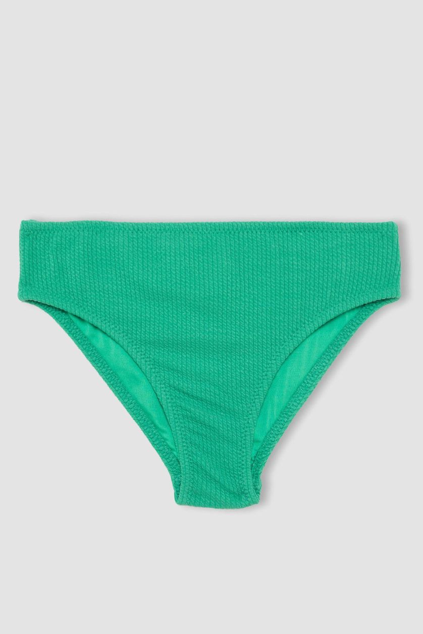 GIRLS & TEENS Green 2 piece Woven Bikini