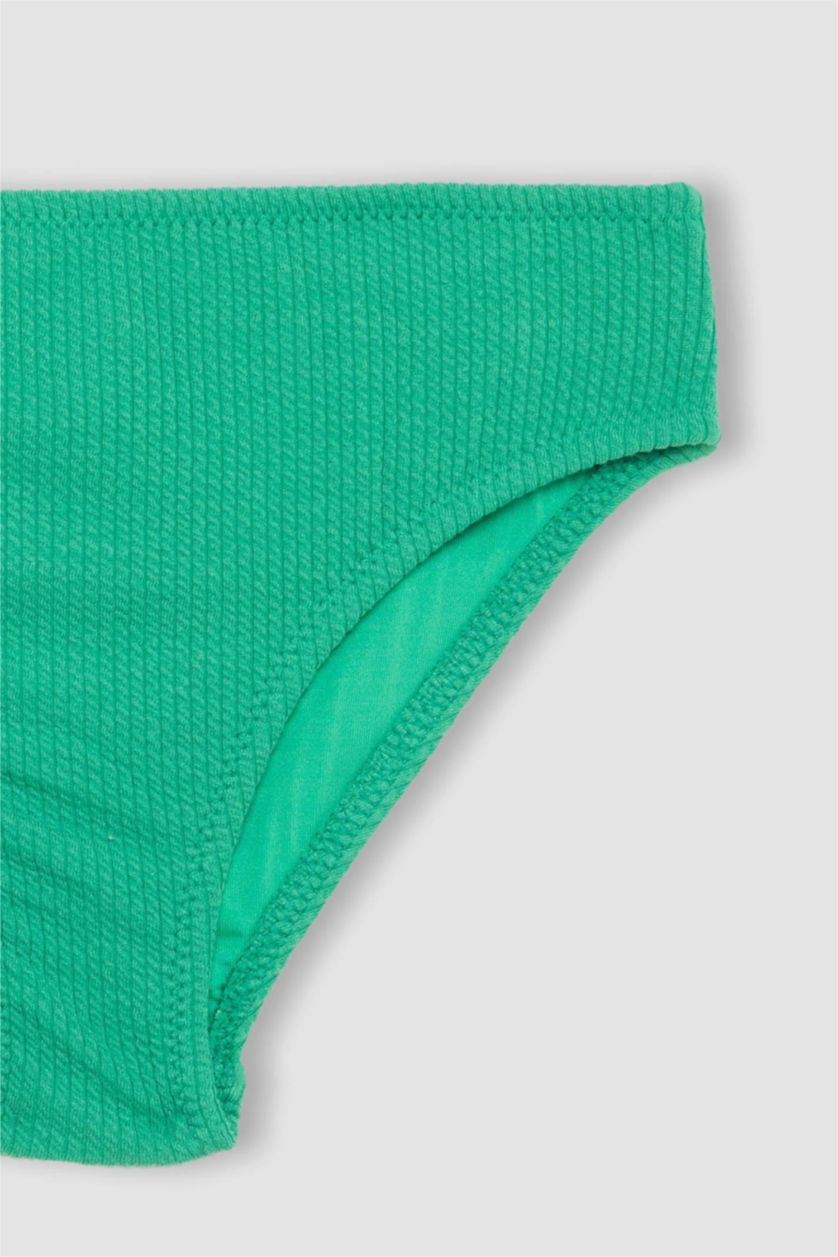 GIRLS & TEENS Green 2 piece Woven Bikini