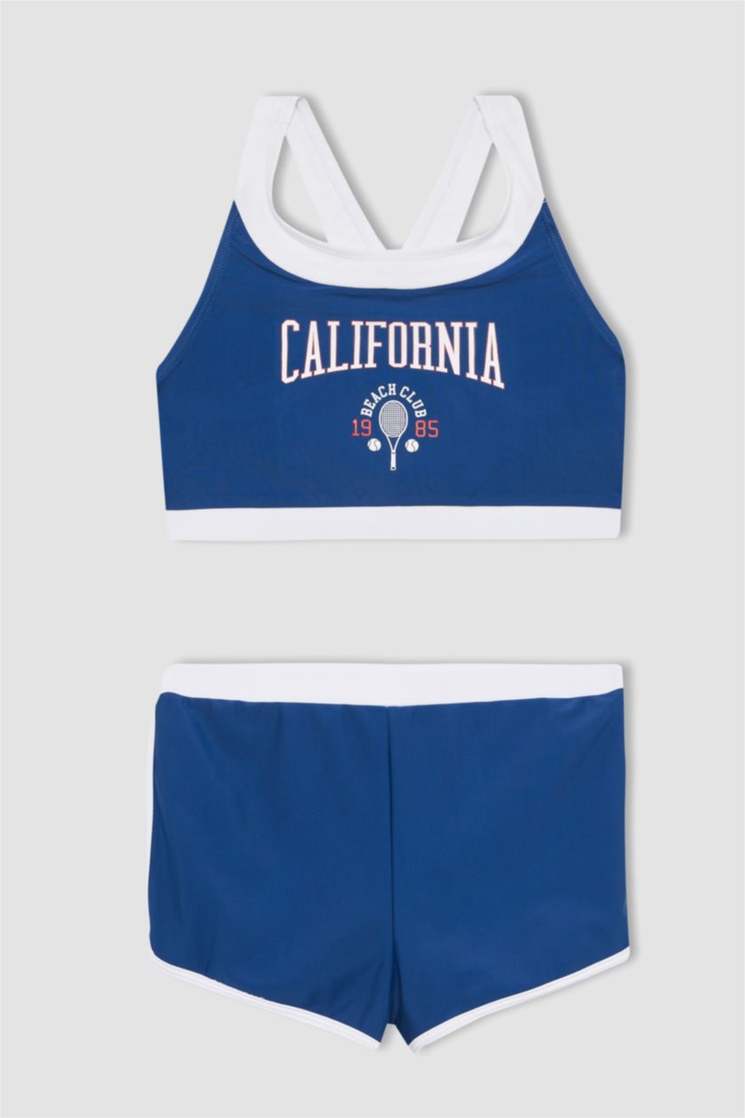 GIRLS & TEENS Indigo Girl Printed 2 Piece Bikini Set