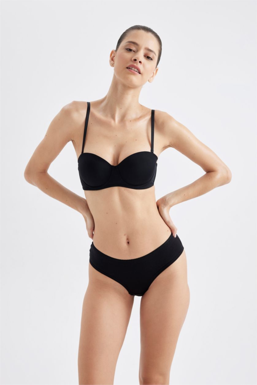 حريمي أسود كلوت سليب Fall In Love من - 3 قطع