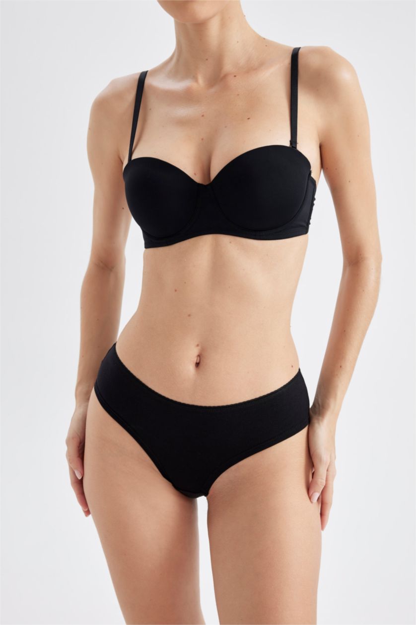 حريمي أسود كلوت سليب Fall In Love من - 3 قطع