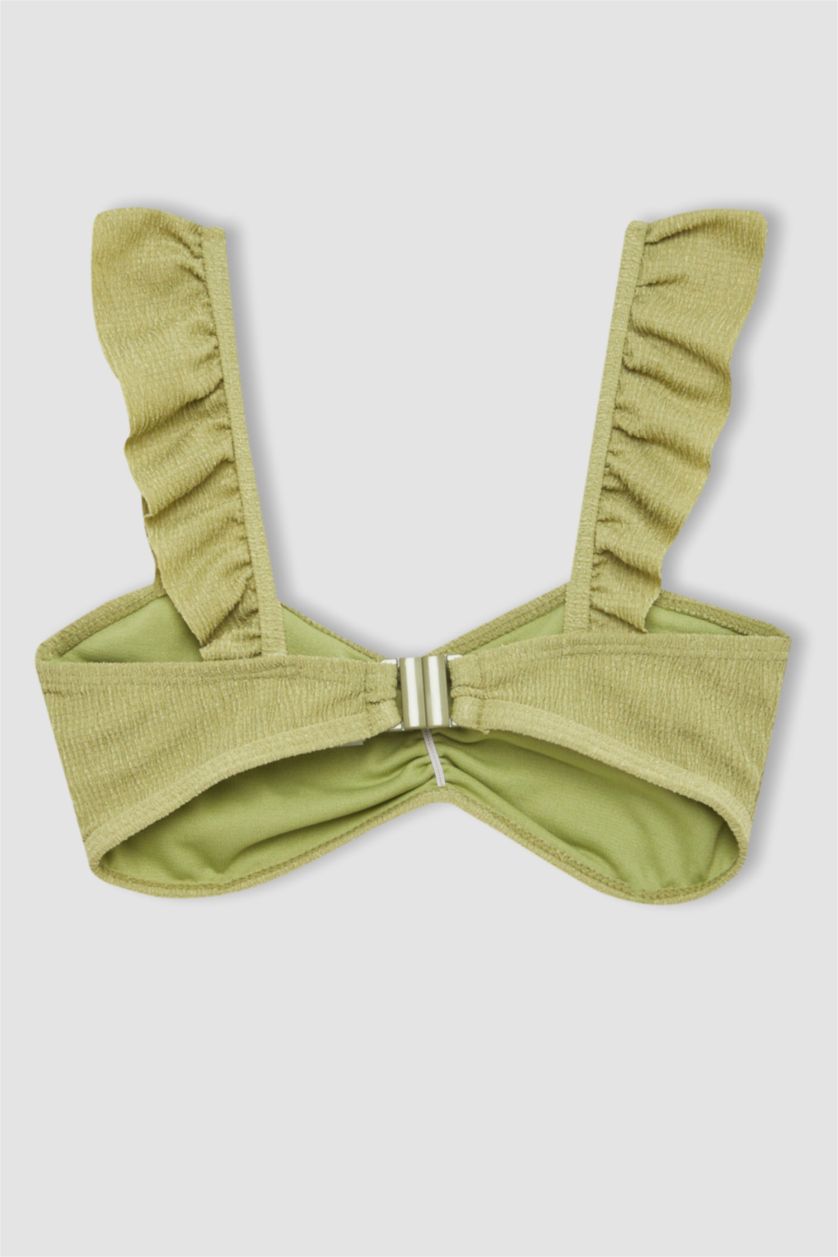 Girls & Teens Green Girl Bikini Set