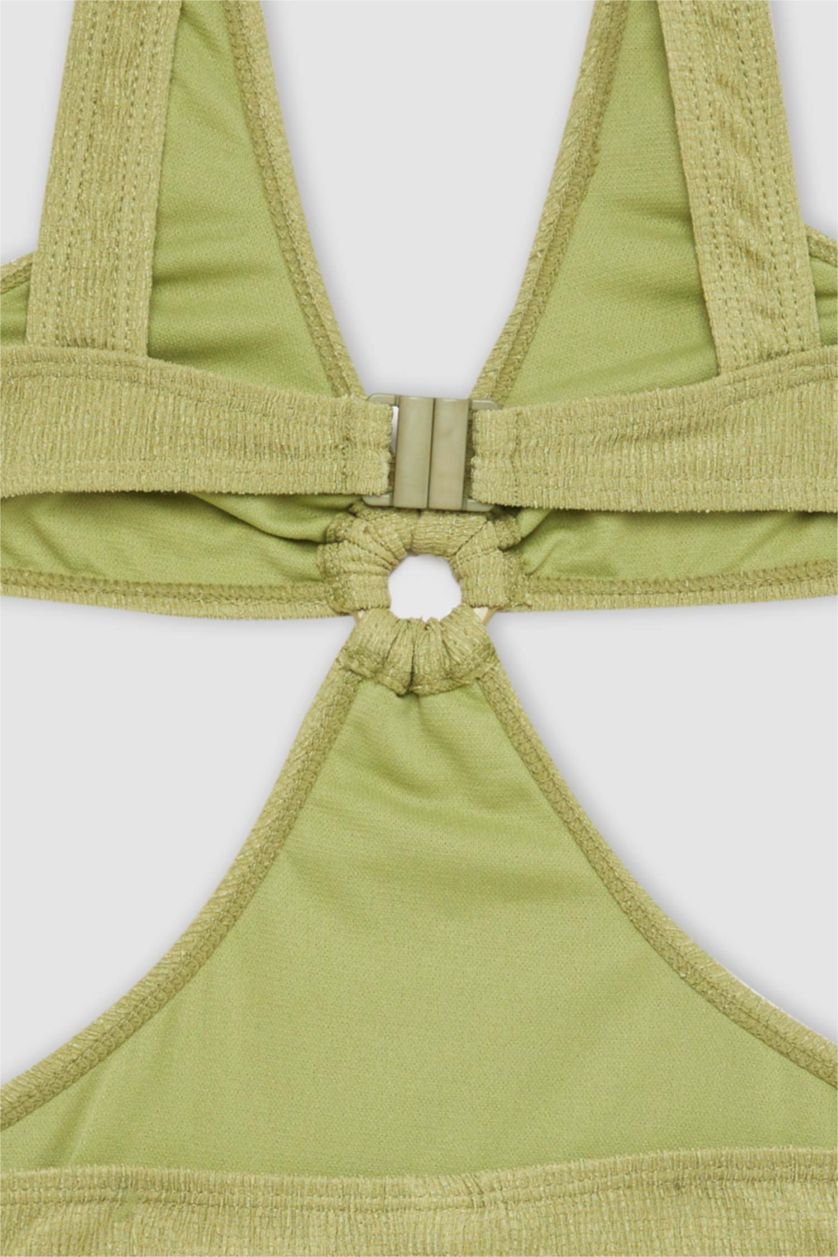 Girls & Teens Green Girl Swimsuit