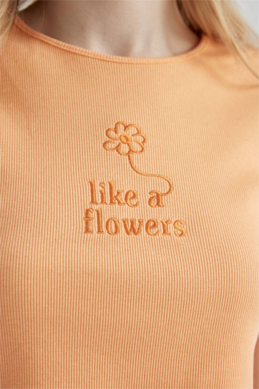 Женщины Лососевый Футболка с коротким рукавом, Coool