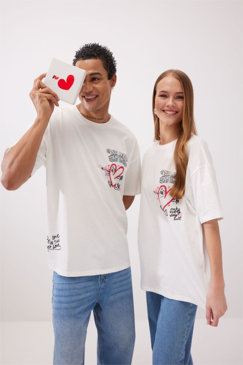 نساء اوف وايت Oversize Fit Short Sleeve T-Shirt