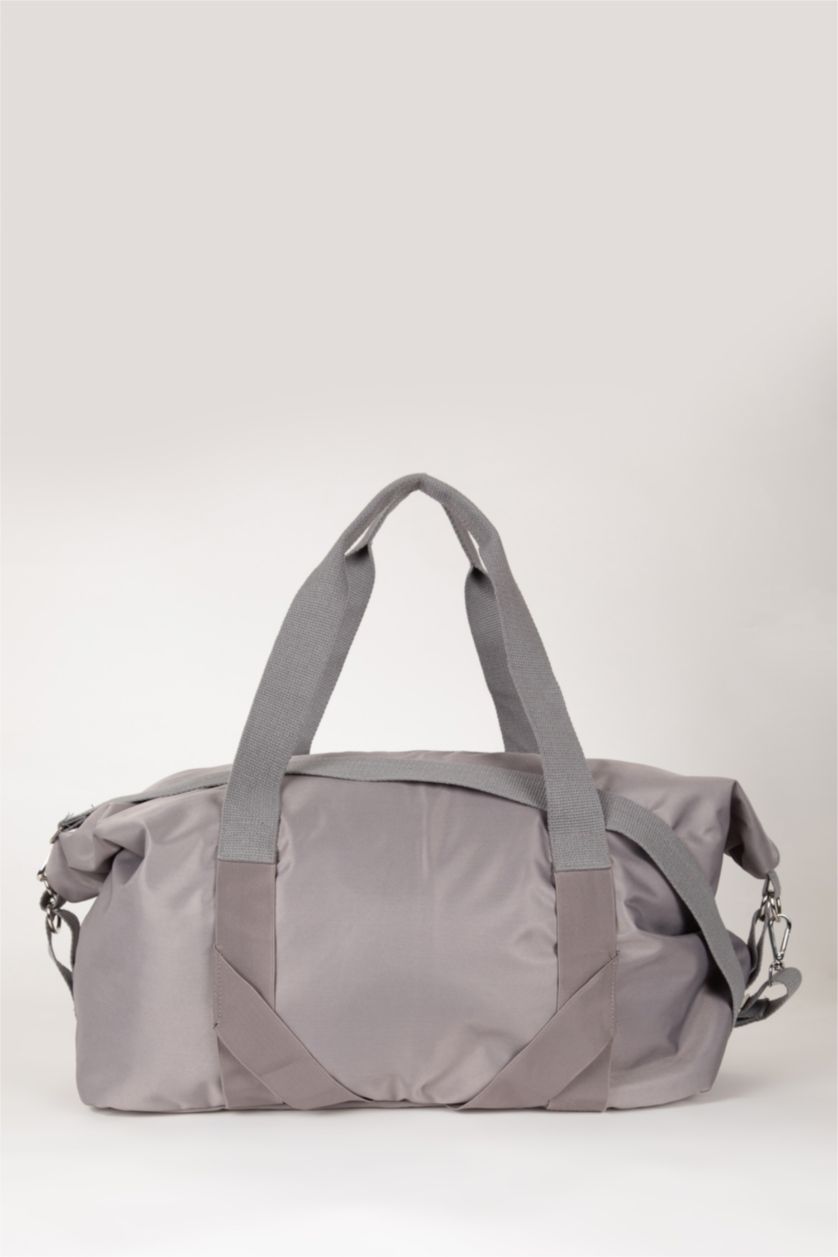 WOMAN Light Grey Woman Sports And Travel Bag