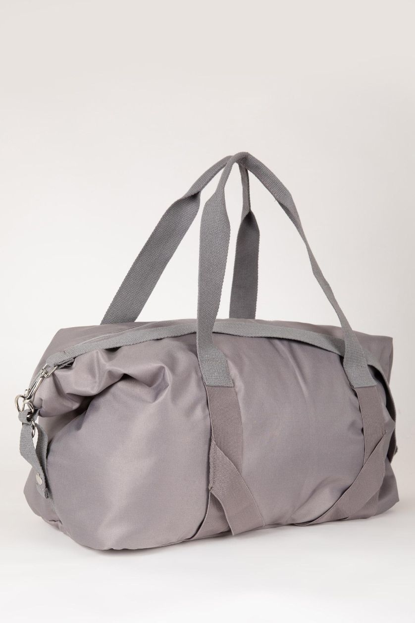 WOMAN Light Grey Woman Sports And Travel Bag