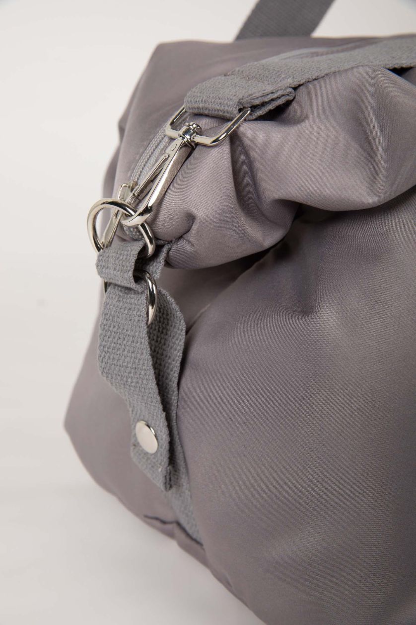 WOMAN Light Grey Woman Sports And Travel Bag