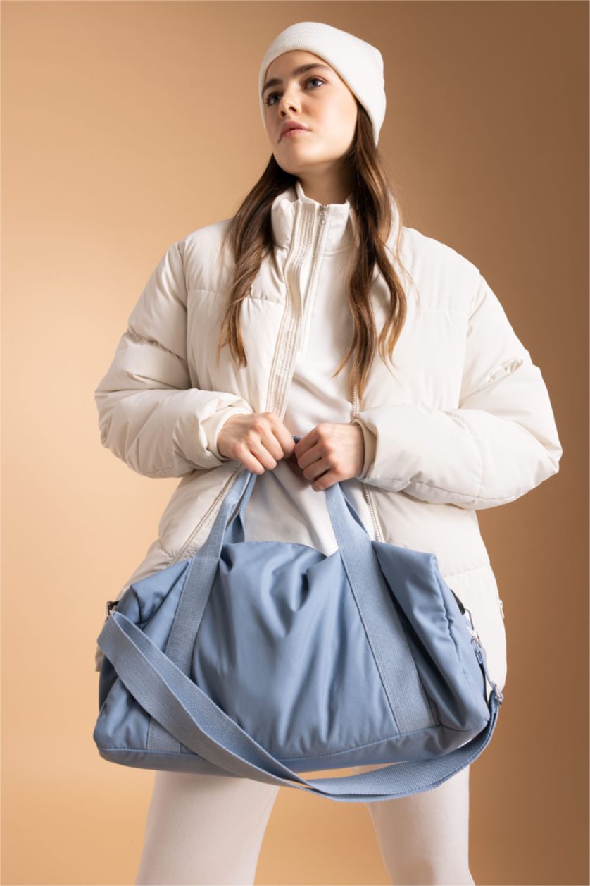 WOMAN Dark Blue Women Sports And Travel Bag