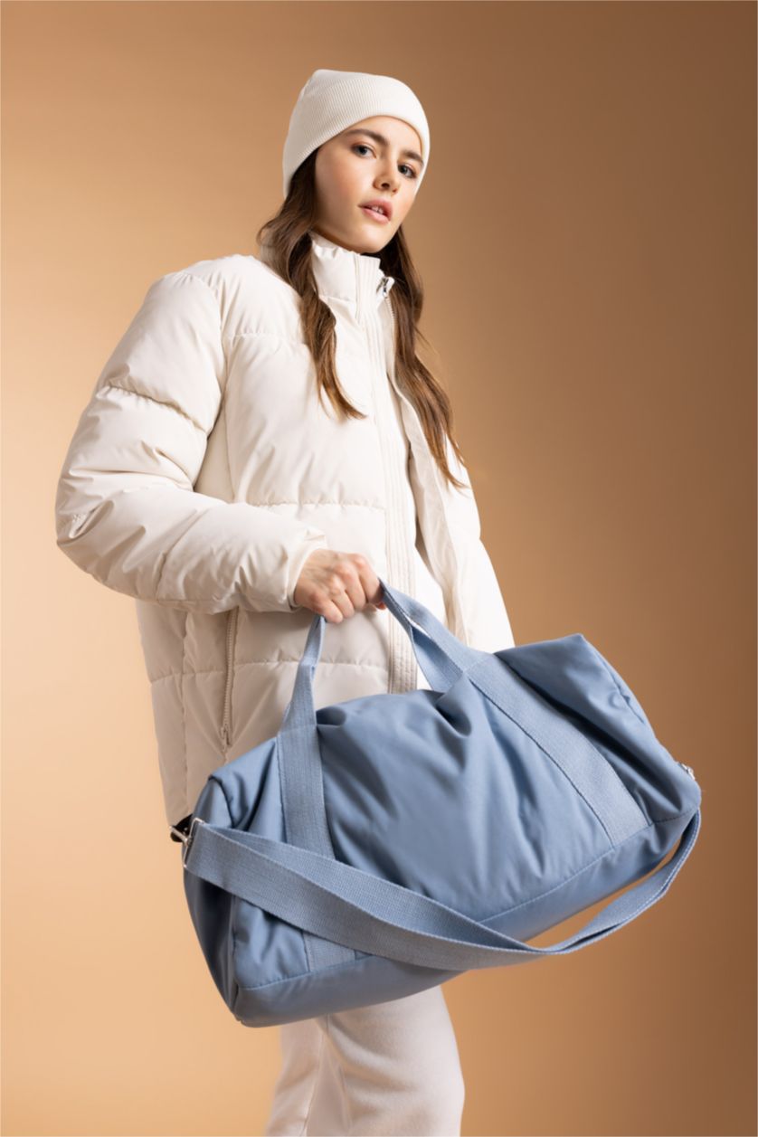 WOMAN Dark Blue Women Sports And Travel Bag