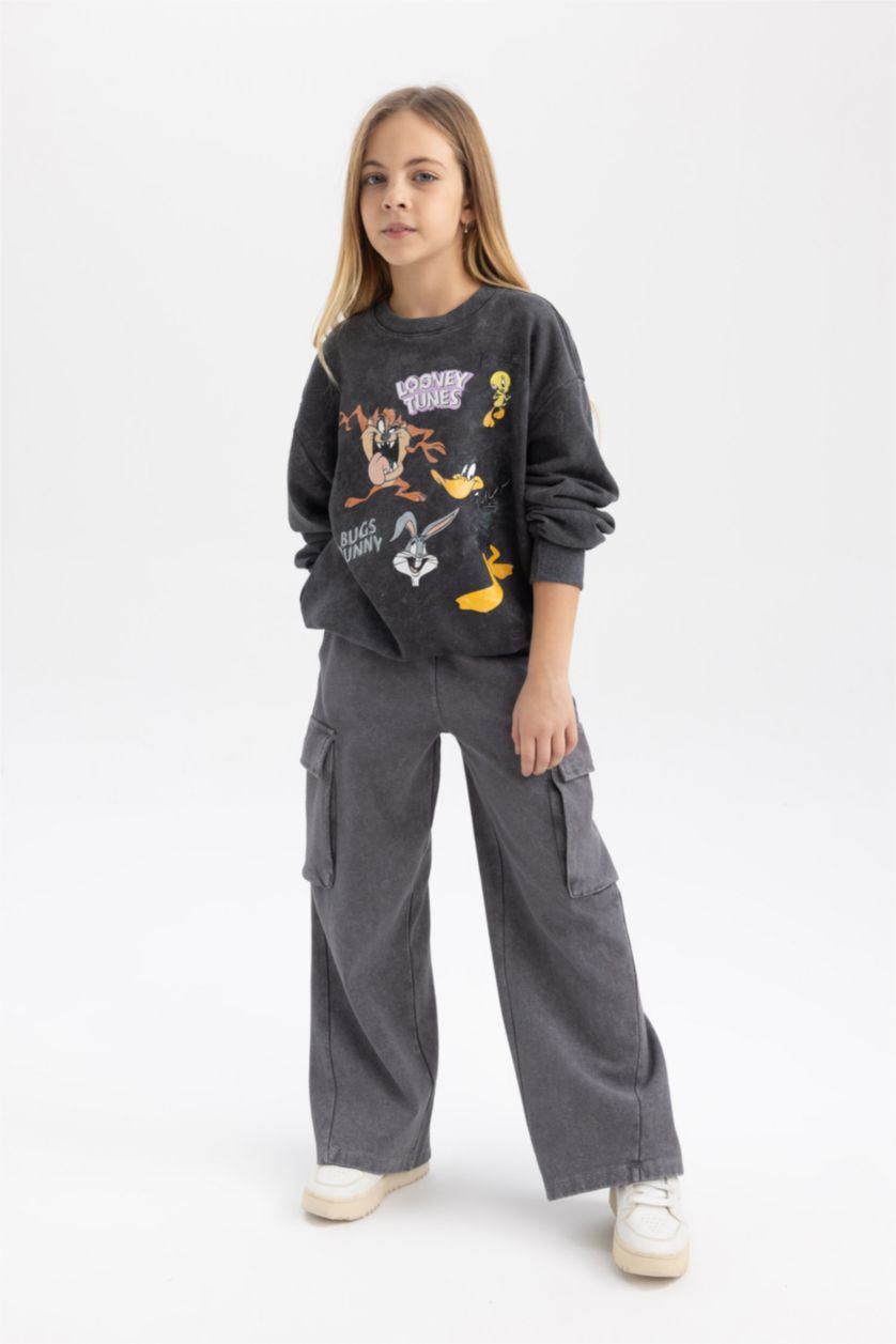 Girls & Teens Black Girl Cargo Pants