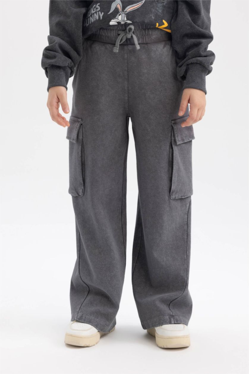 Girls & Teens Black Girl Cargo Pants