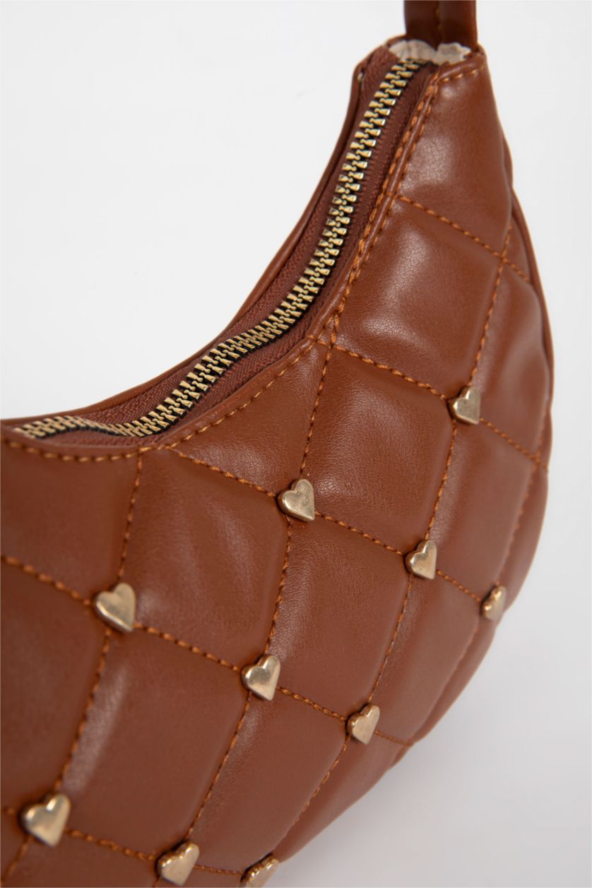 WOMAN Tan Faux Leather Shoulder bag