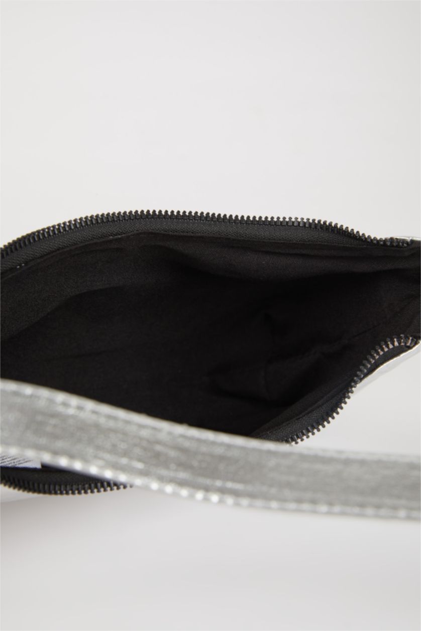 FEMME Gümüş Sac en Simili Cuir Pour Femme