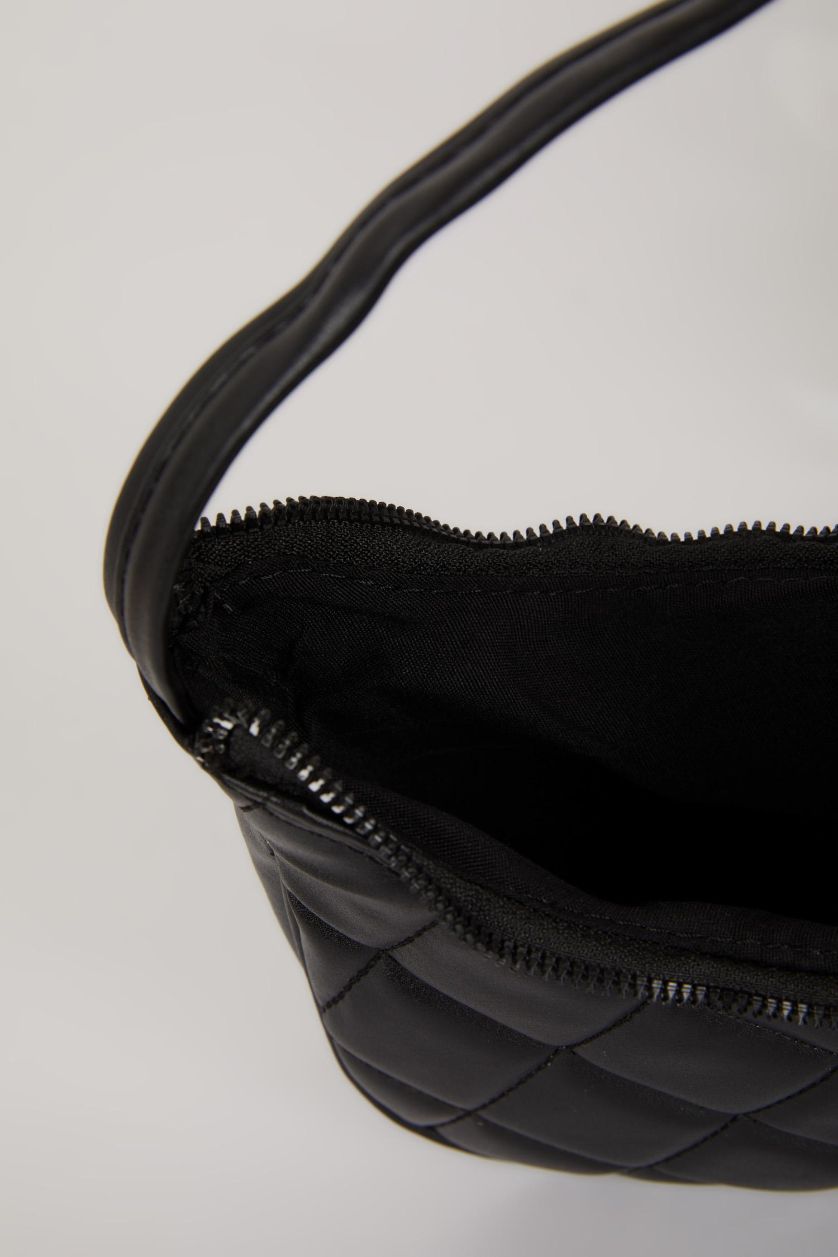 WOMAN Black Woman Faux Leather Shoulder Bag