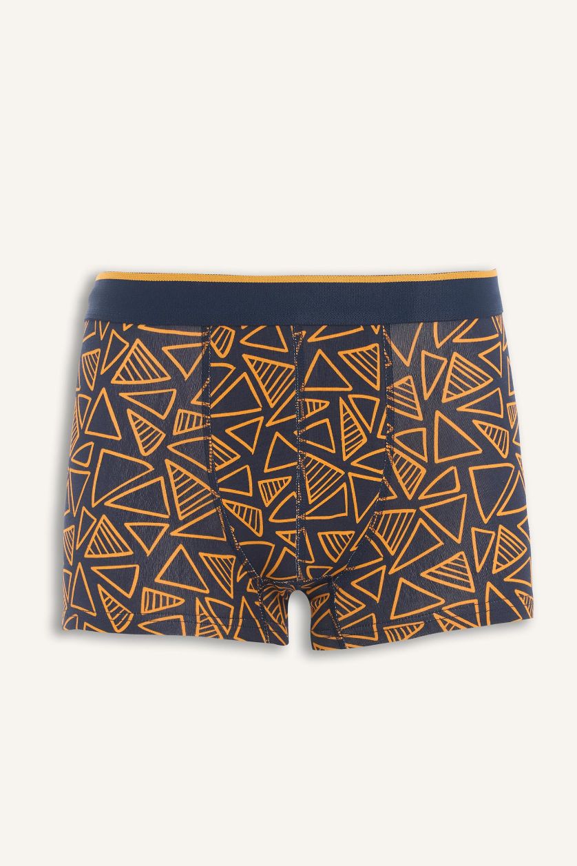 HOMME Marin Lot de 3 Boxers imprimés Coupe régulière