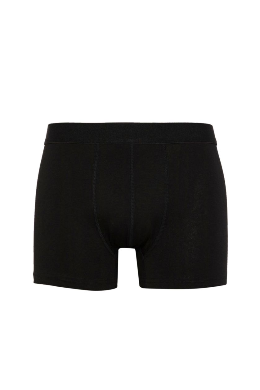 Men Black Regular Fit Printed 3 piece