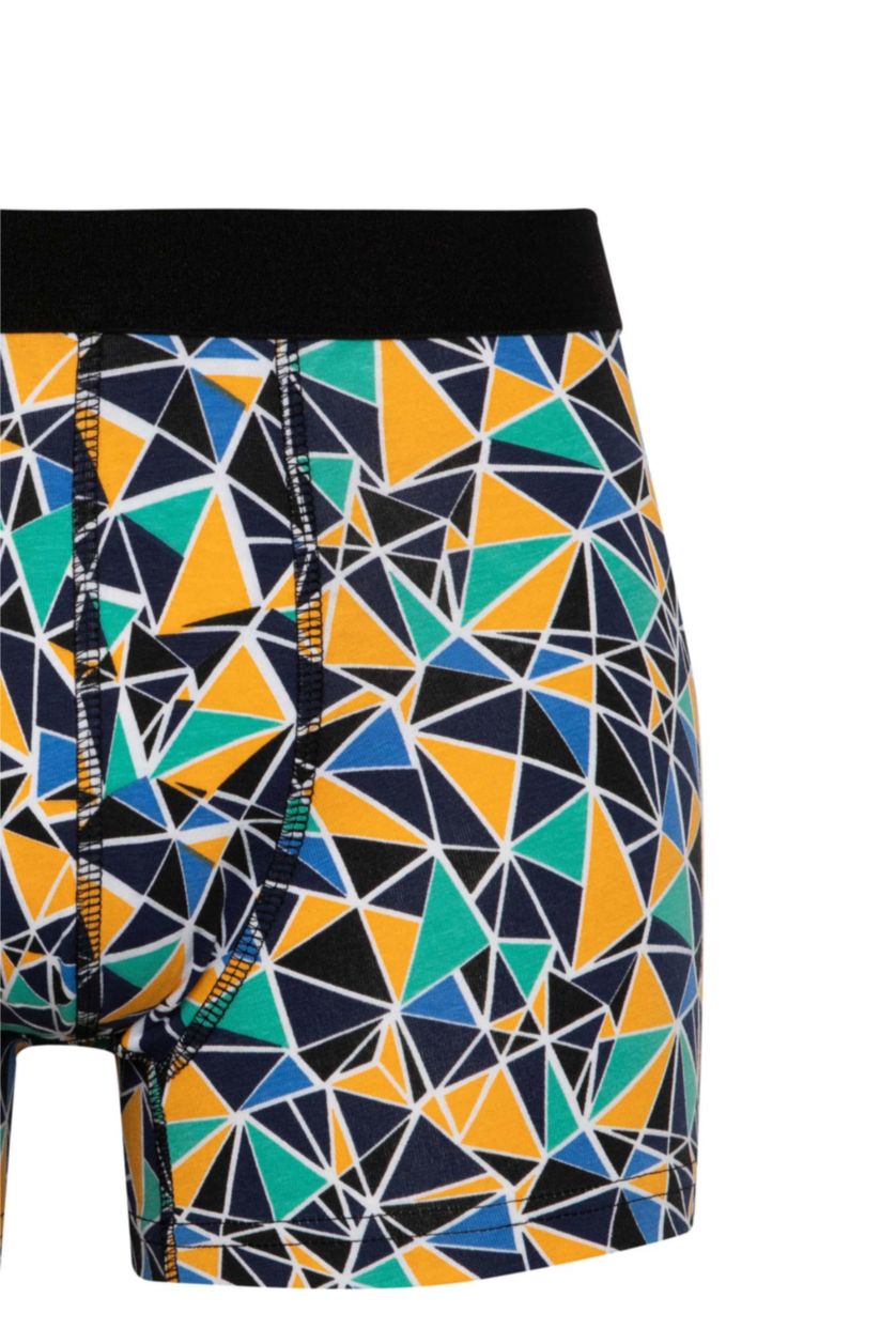 Men Black Regular Fit Printed 3 piece
