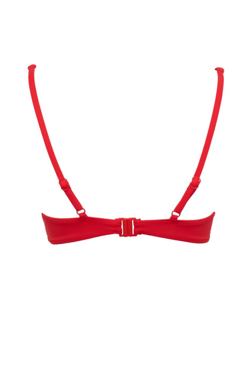 FEMME Rouge Haut de Bikini Coupe Régulière