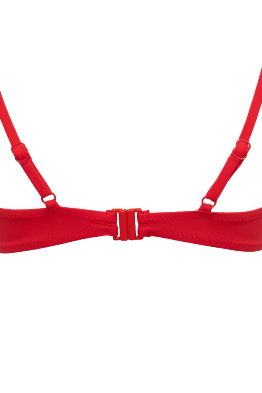 FEMME Rouge Haut de Bikini Coupe Régulière