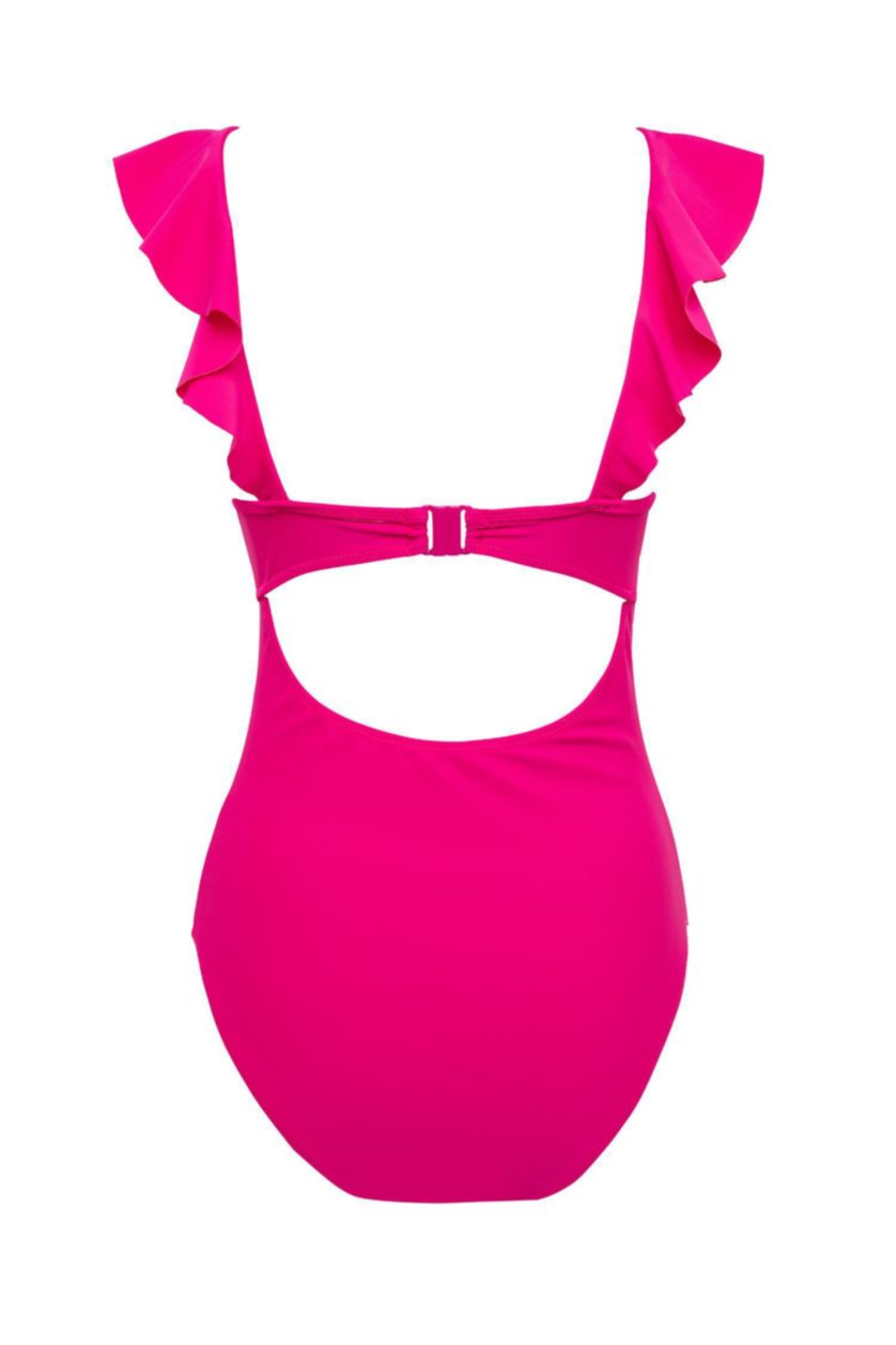 WOMAN Dark Pink Swimsuit