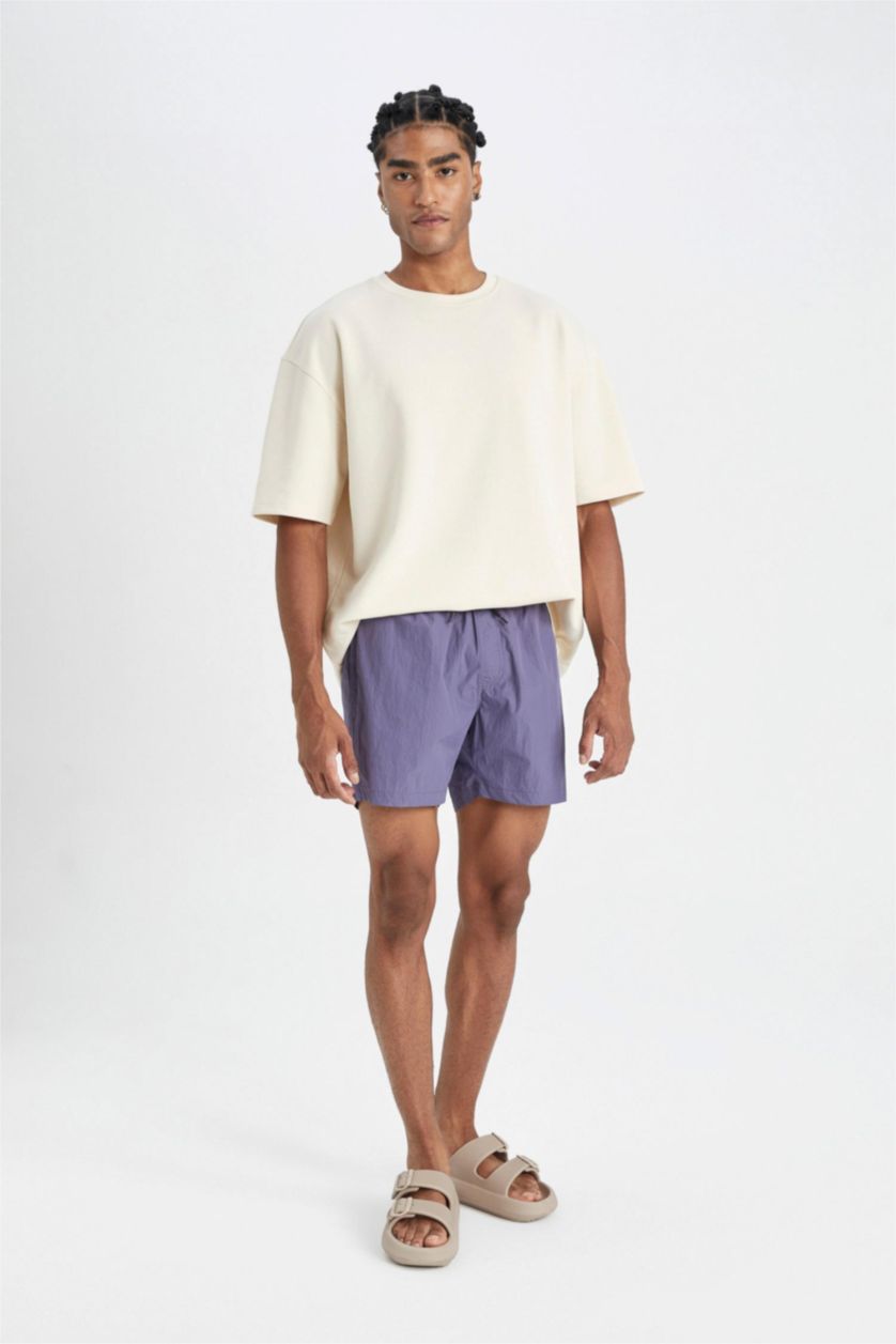 Man Purple Short Swim Shorts