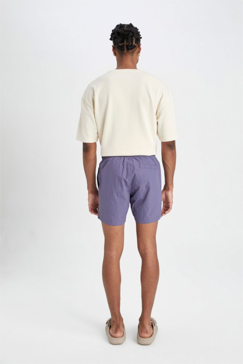 Man Purple Short Swim Shorts