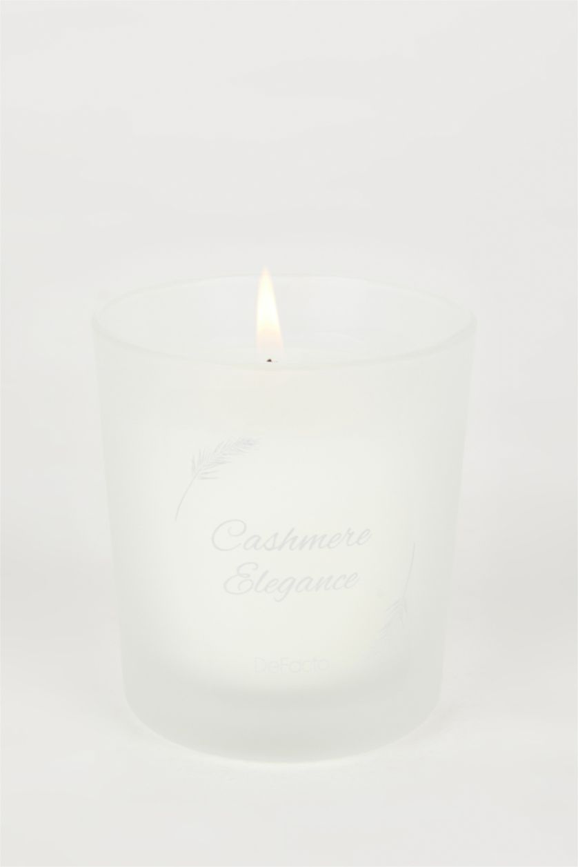 Kadın Gümüş Kadın Yılbaşı Temalı Defacto Cashmere Elegance Aromatik 125 ml Mumluk