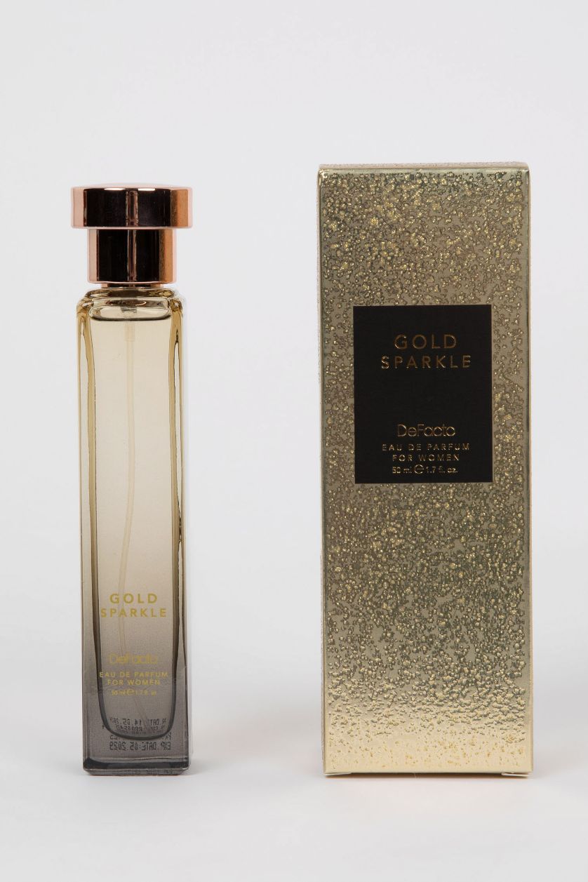 WOMAN GOLD Defacto Gold Sparkle Aromatic Woman Perfume - 50 ml