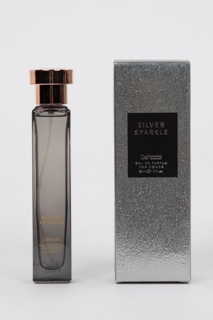 WOMAN SILVER Defacto Silver Sparkle Aromatic Woman Perfume - 50 ml