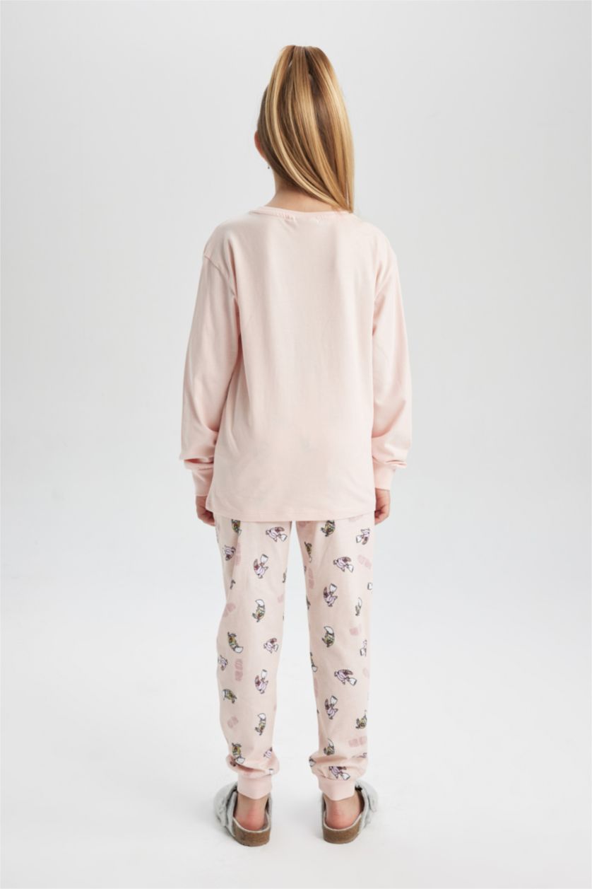 Girls & Teens Light Pink Girl SpongeBob 2 Piece Pajama Set