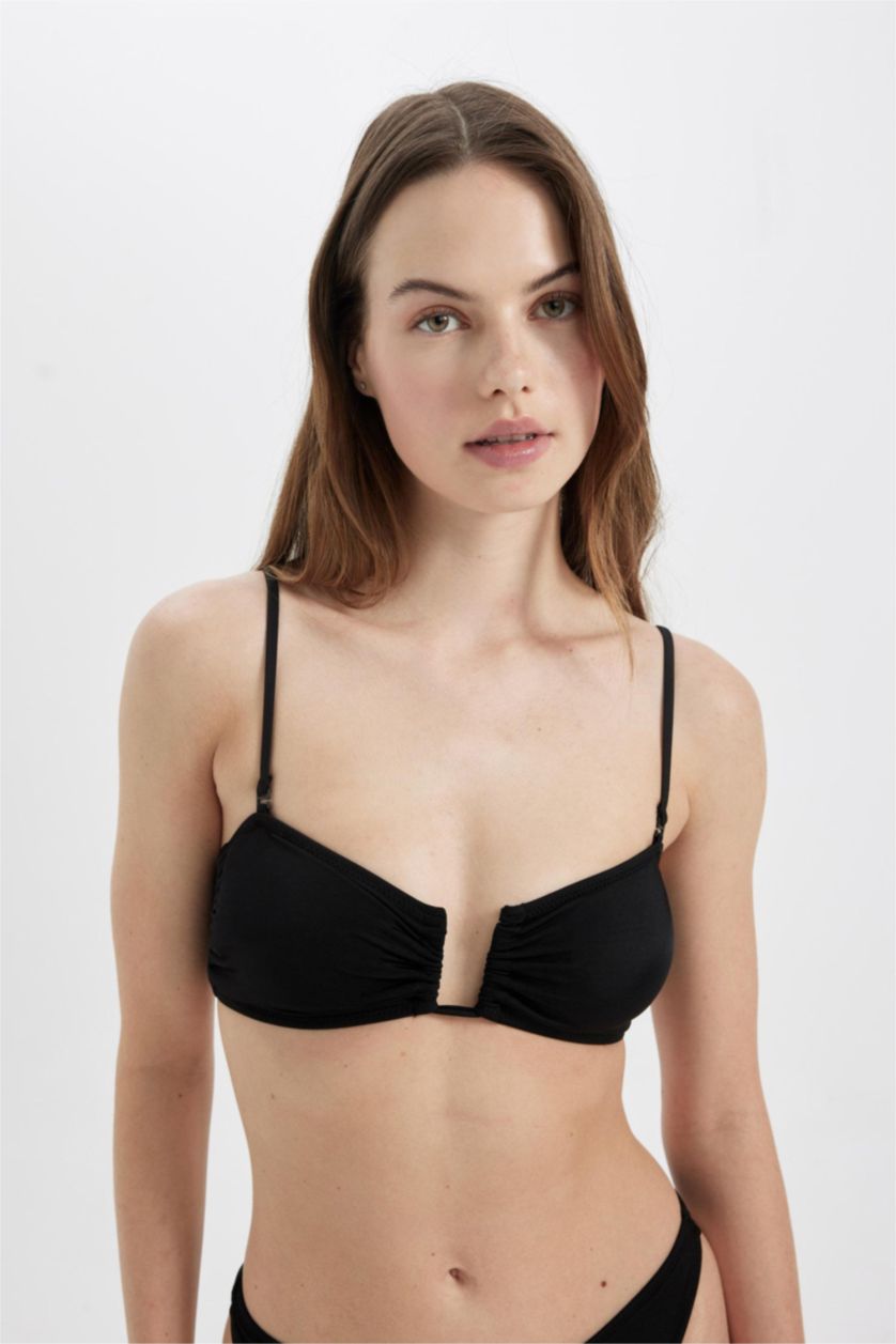نساء أسود Bikini Top