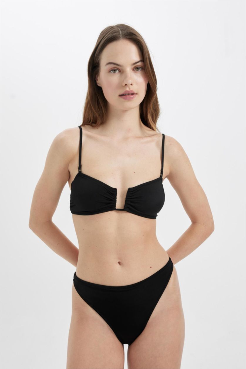 نساء أسود Bikini Top