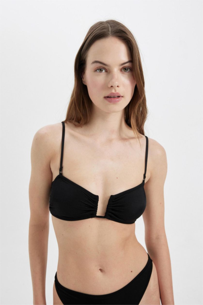 نساء أسود Bikini Top