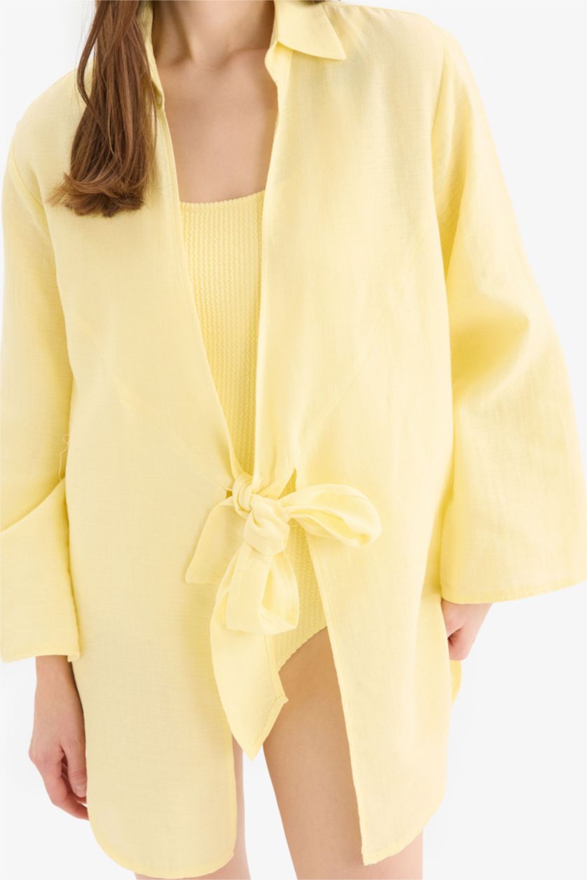 WOMAN Light Yellow Beachwear
