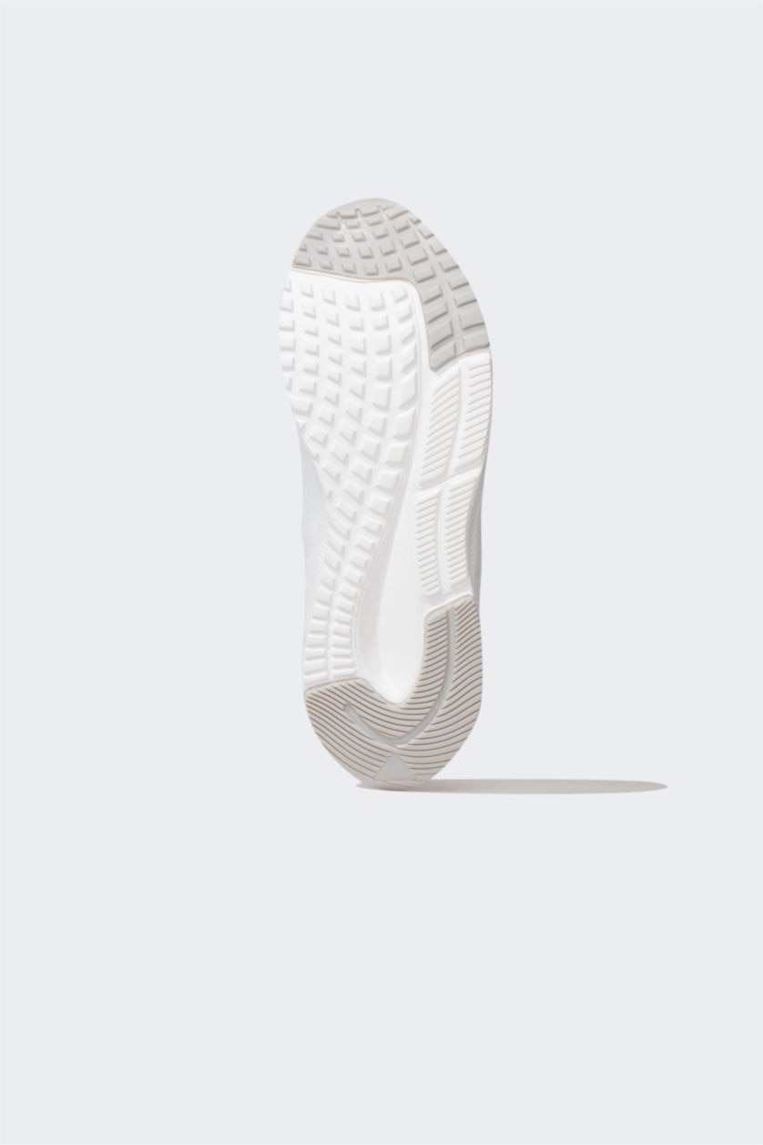 رجالي أبيض حذاء رياضي رجالي بكعب سميك